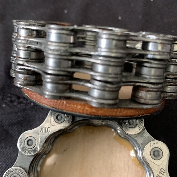 Unique industrial Bike chain tea lights - Picture 10 of 10